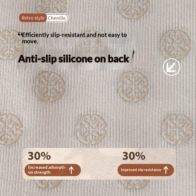 Light-luxury, High-end Chenille Sofa Cushionperfect For All Four Seasons