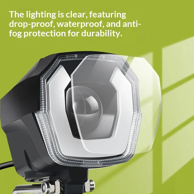 LED Foldable Electric Bike Headlight