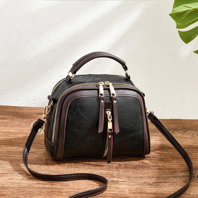 Womens Trendy And Fashionable Crossbody BagVintage Tote Or Shoulder Bag Black - Shop at LoveMi