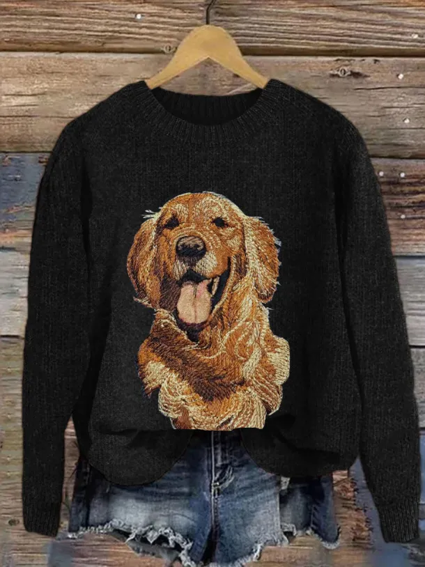 Christmas Style Loose Round Sweater - Jlnwy12Sx7151-5Xl