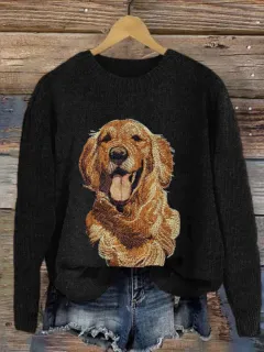 Christmas Style Loose Round Sweater - Jlnwy12Sx7151-5Xl - View 1