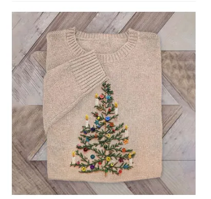 Merry Christmas 3D Printed Chunky-Knit Hoodie - Eq3116Bg-3Xl