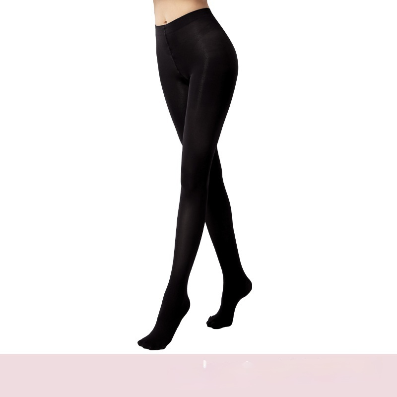 Anti-laddering Velvet 70D Navy Bright Pink And Burgundy Thin Base Tights For Fall