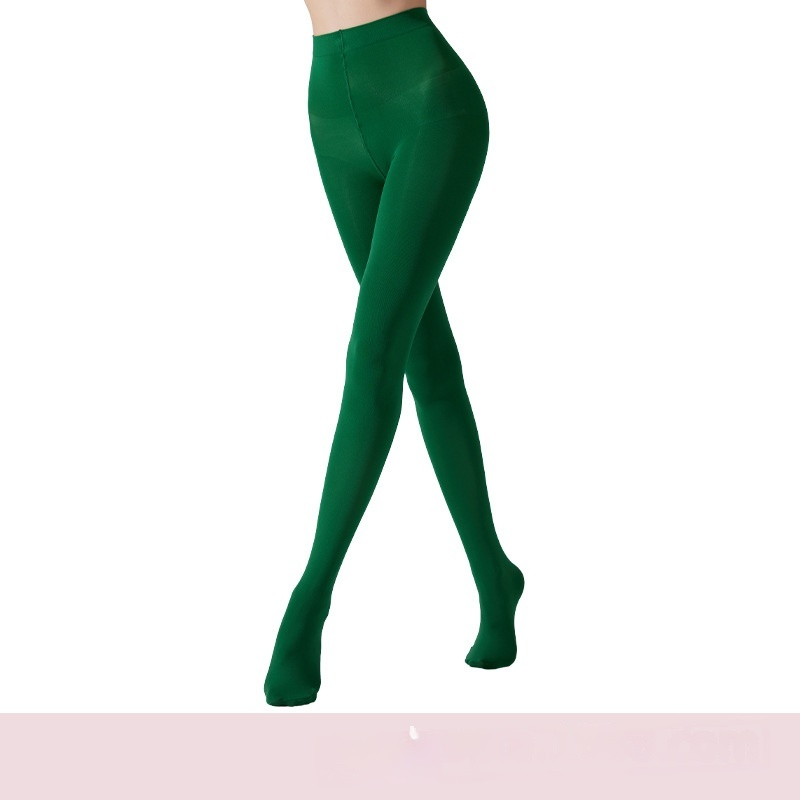 Anti-laddering Velvet 70D Navy Bright Pink And Burgundy Thin Base Tights For Fall