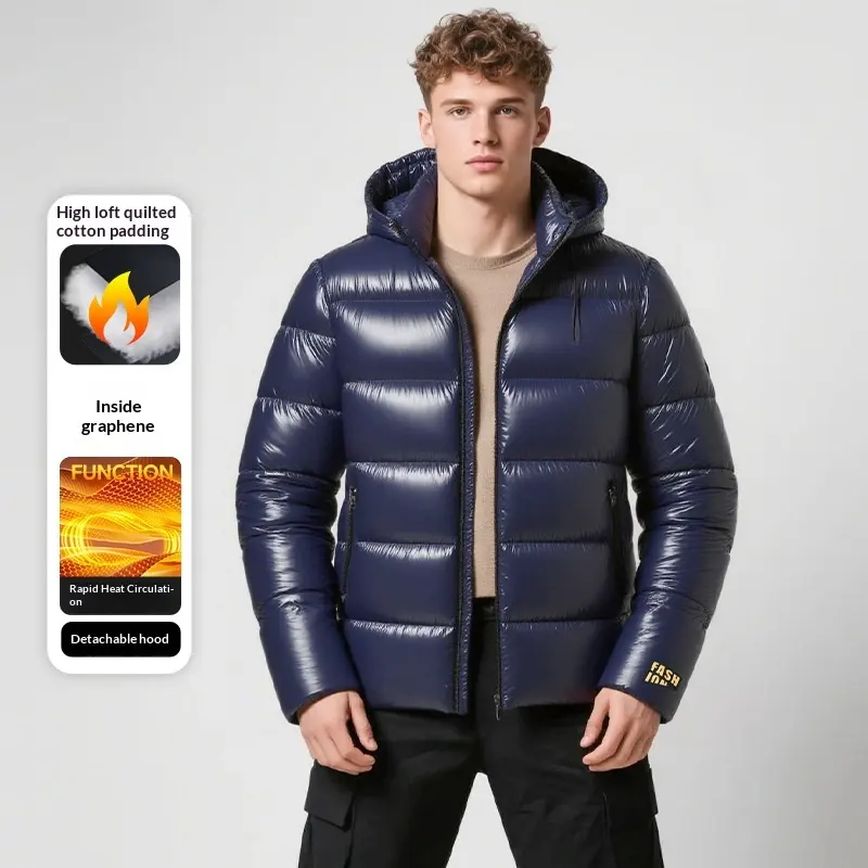 Mens Padded Insulated Winter Coat