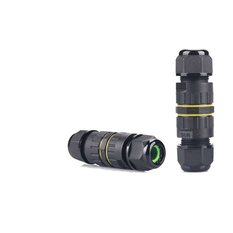 M16 Direct-Connect Connector, Mini 3-Pin Male And Female Terminal Block