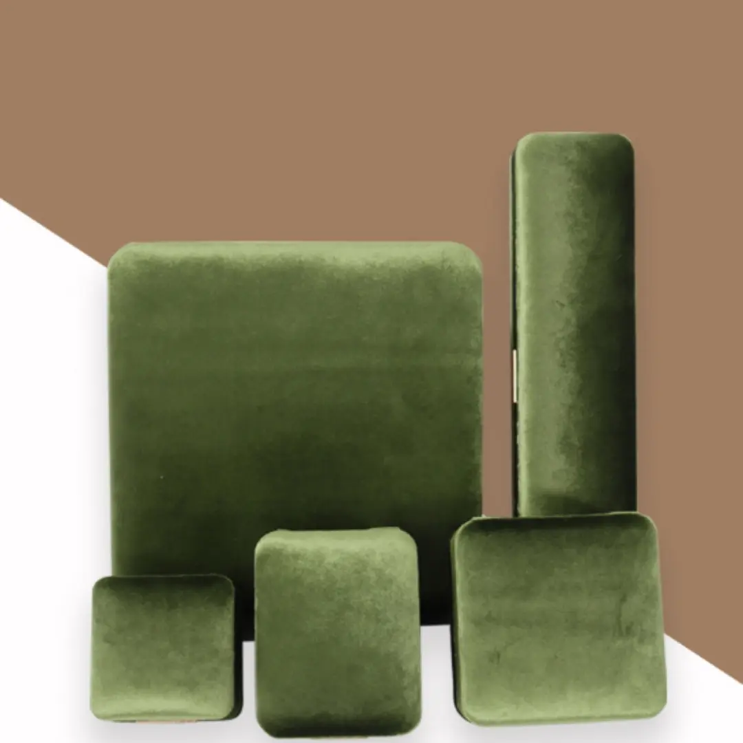 High-end Velvet Jewelry Storage Box