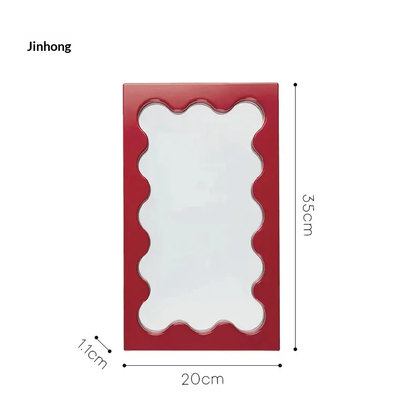 New Square Wave Pattern Vanity Mirror Wall Mirror Entryway Mirror