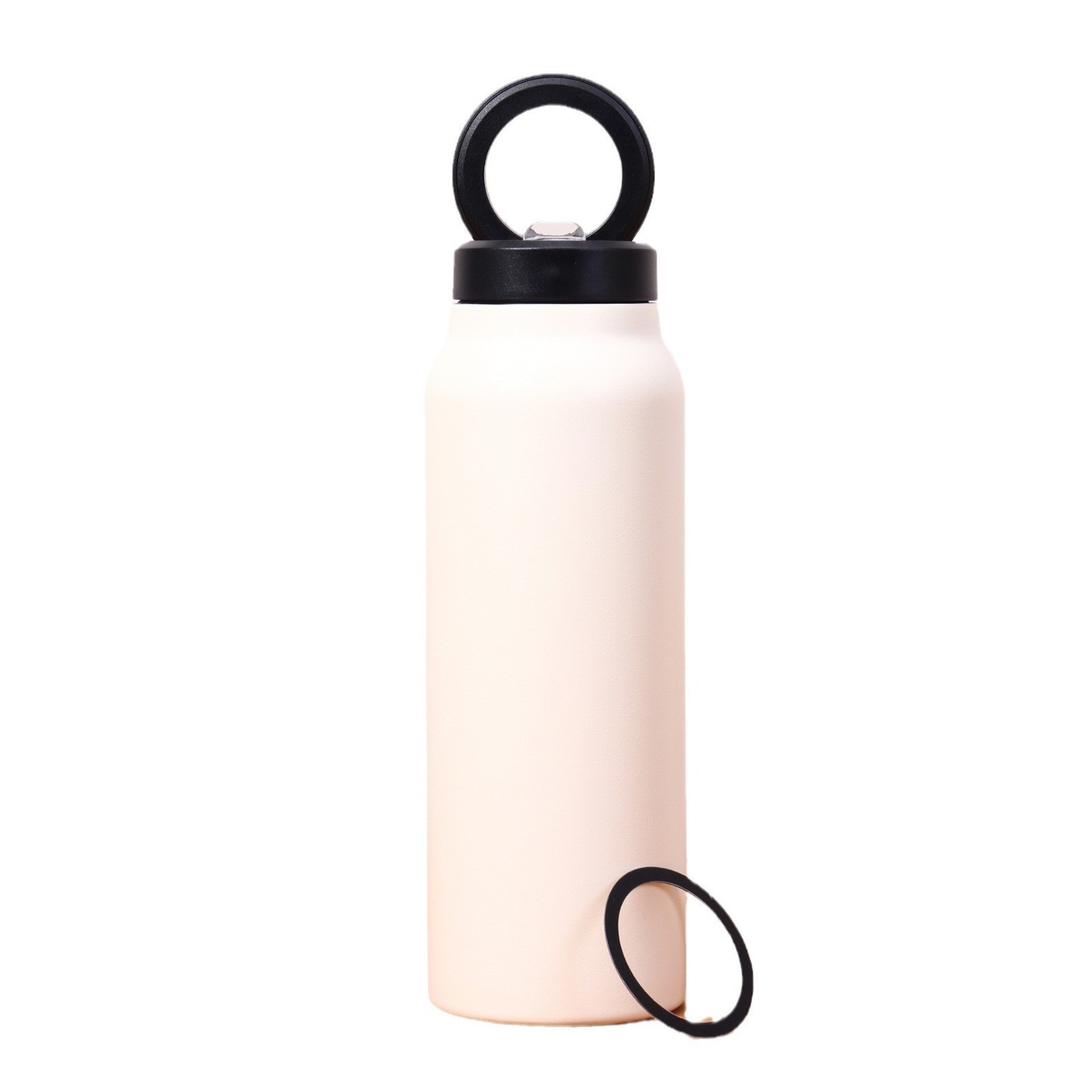 304 Stainless Steel Vacuum Cup Creative Magnetic Water Cup Insulated Sports Water Bottle With Straw Outdoor Insulated Water Mug With Magnetic Phone Holder - Image 8