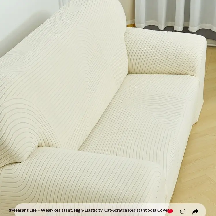 Vintage Cat-proof Fully Enclosed Stretchable Universal Sofa Cover