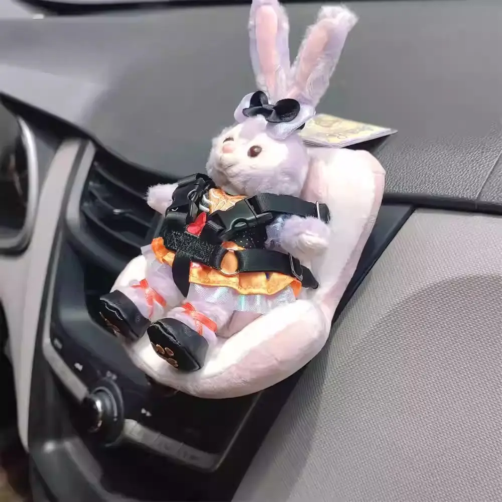 Doll-shaped Car Sofa With Air Vent For Child Safety Seat