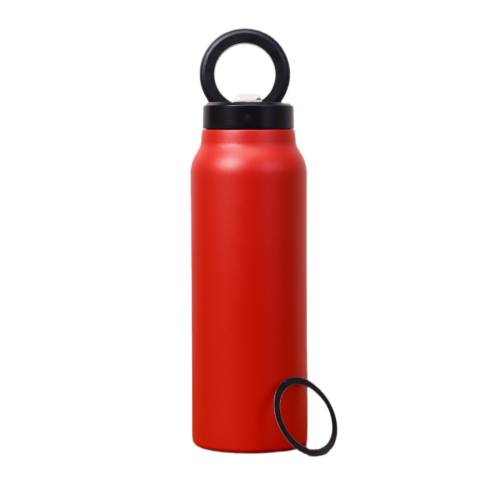 304 Stainless Steel Vacuum Cup Creative Magnetic Water Cup Insulated Sports Water Bottle With Straw Outdoor Insulated Water Mug With Magnetic Phone Holder - Image 7