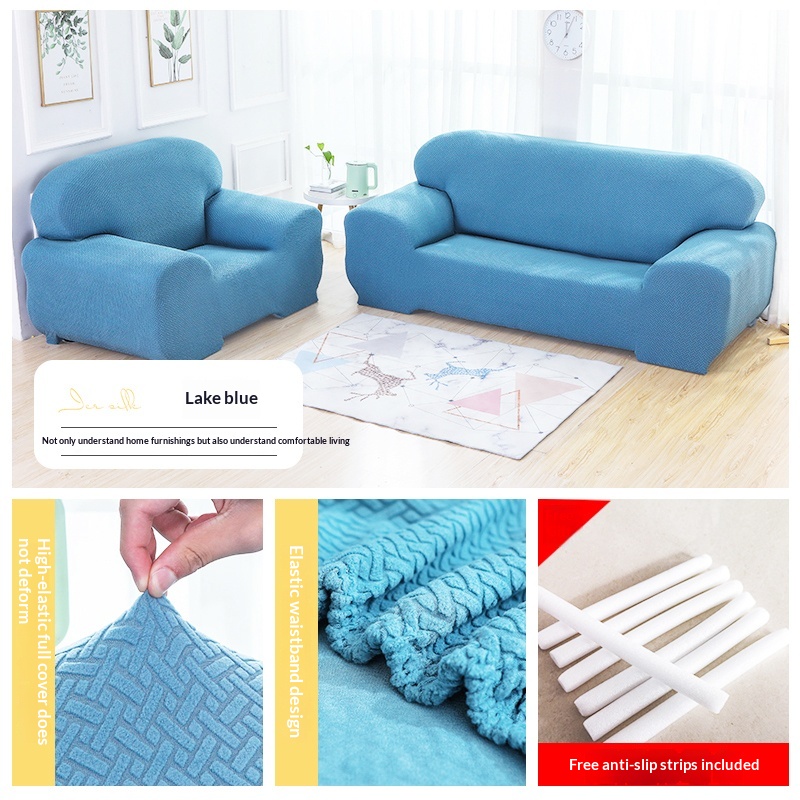 Vintage Cat-proof Fully Enclosed Stretchable Universal Sofa Cover