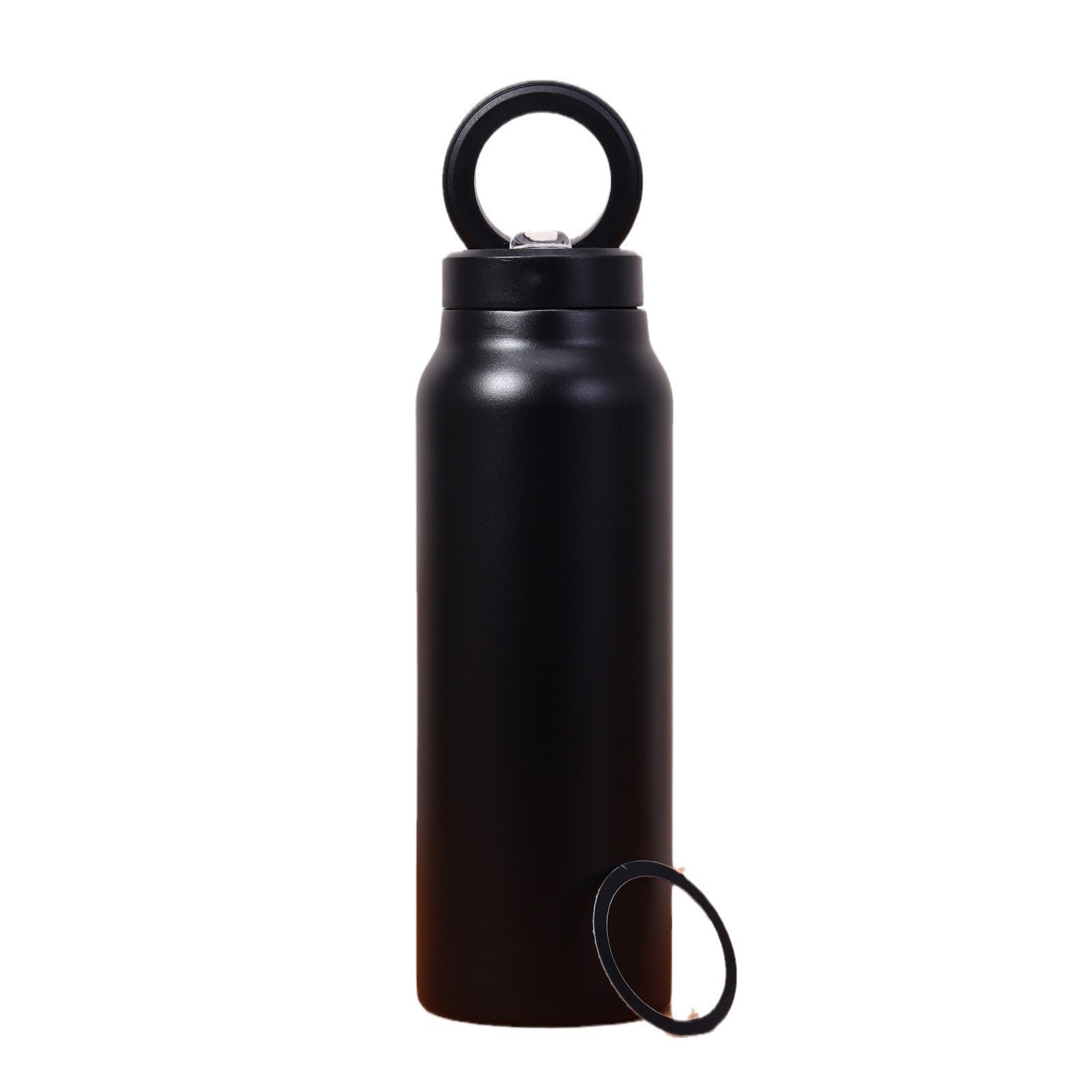 304 Stainless Steel Vacuum Cup Creative Magnetic Water Cup Insulated Sports Water Bottle With Straw Outdoor Insulated Water Mug With Magnetic Phone Holder - Image 6