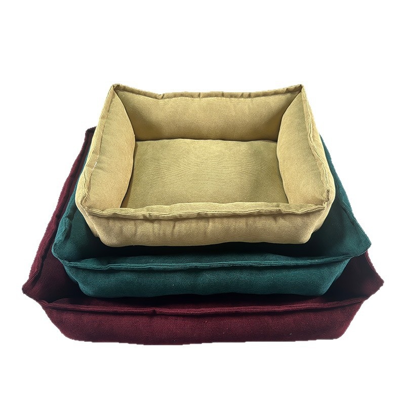 Solid Color Casual Non-slip All-season Dog Mat