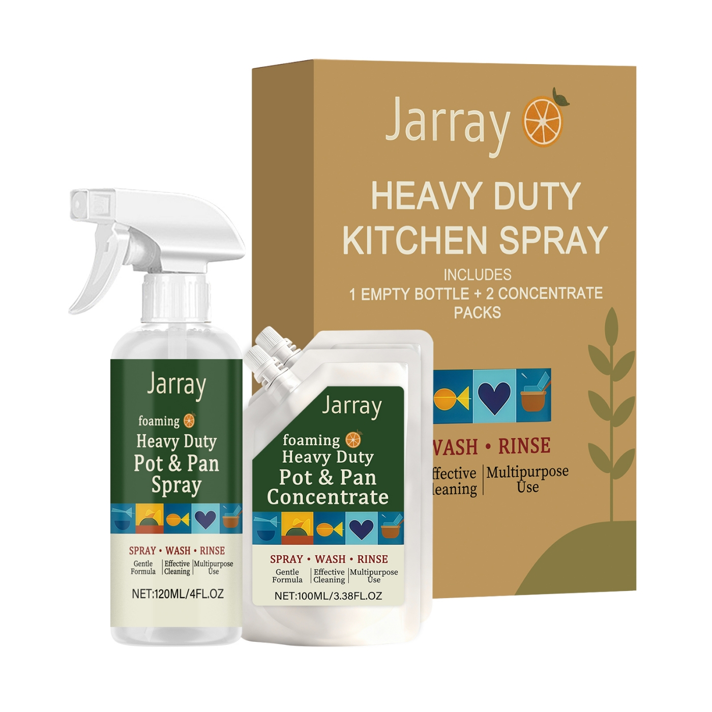 Powerful Kitchen Cleaning Spray
