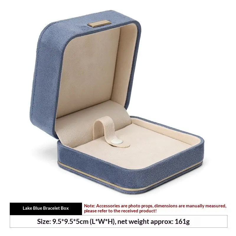 Suede Jewelry High-end Bracelet Packaging Box