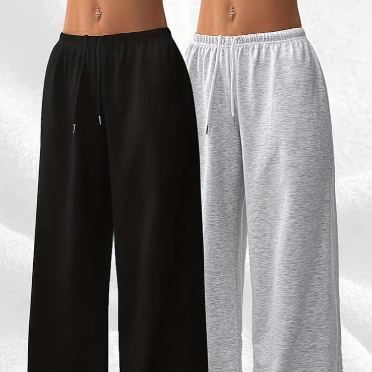 Loose, Casual Wide-leg Pants That Create A Slimming Look