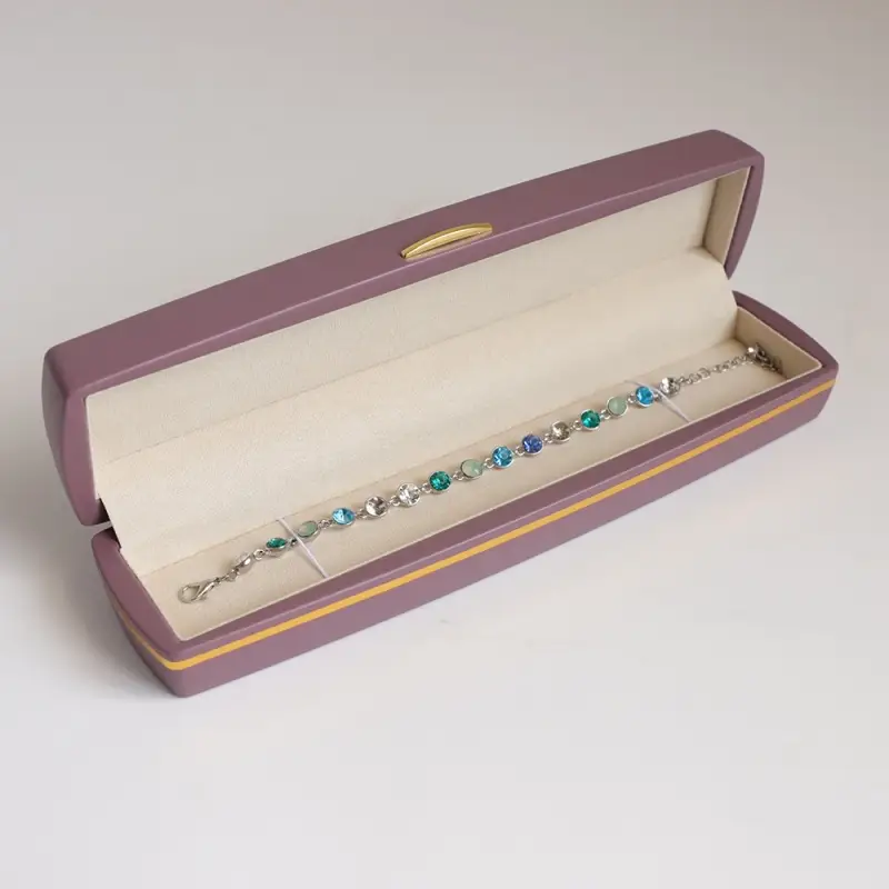 High-end Jewelry PU Leather Large-capacity Jewelry Storage Box