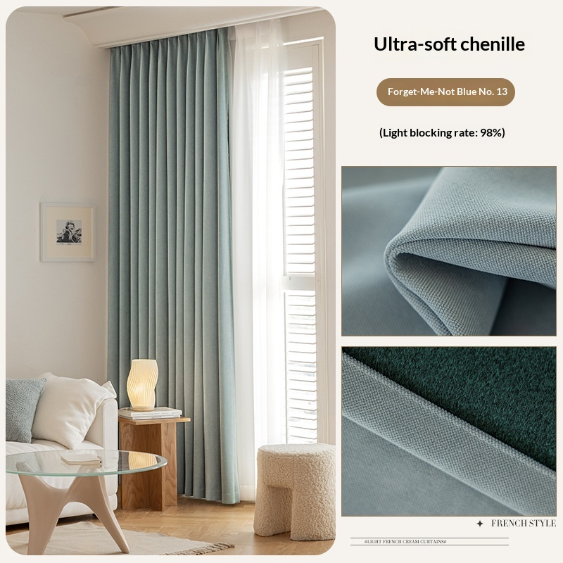 Milky-tea-colored Fully Blackout Nylon Curtains For A High-end Look In The Bedroom