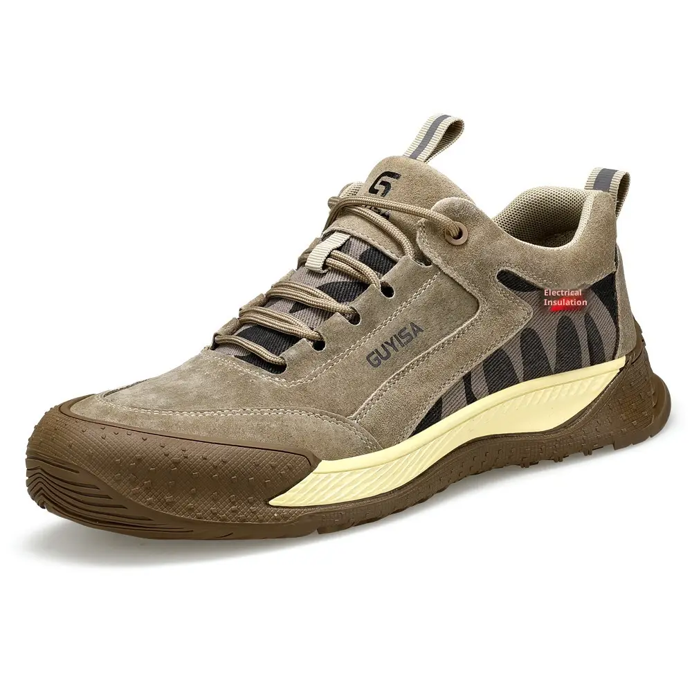 Mens Safety Shoes With Steel Toes  Designed To Protect Against Crushing And Puncture Hazards