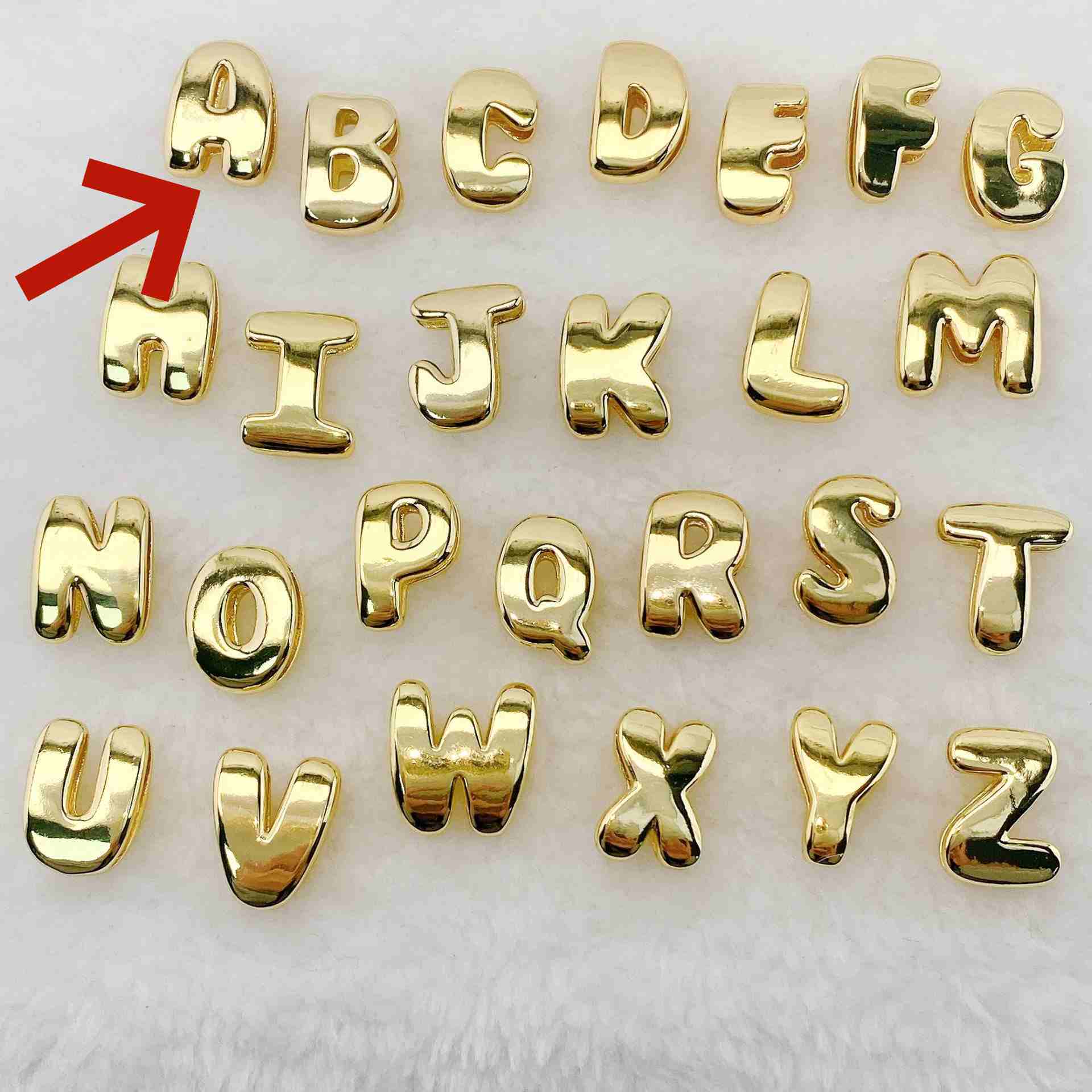 Colorful Braided Rope Bracelet With 26 English Letters  Pendant