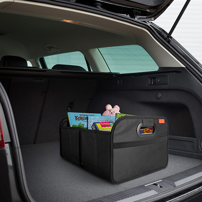 Oxford Cloth Foldable Bin Trunk Organizer Car Tailgate Storage Box