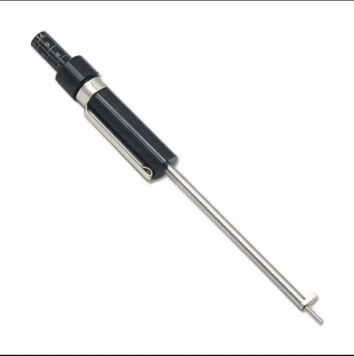 Non-removable Brake Disc Thickness Gauge Scale Ruler Inspection Pen And Brake Pad Testing Tool