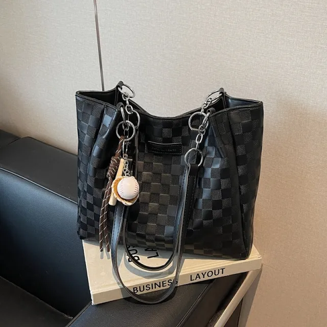 High Capacity Commuter Tote Bag Black - Shop at LoveMi