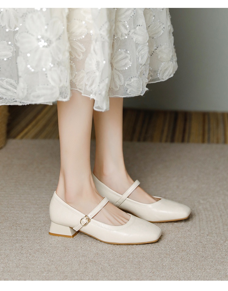 Brautschuhe im Mary Jane Retro Style Brautschuhe im Mary Jane Retro Style