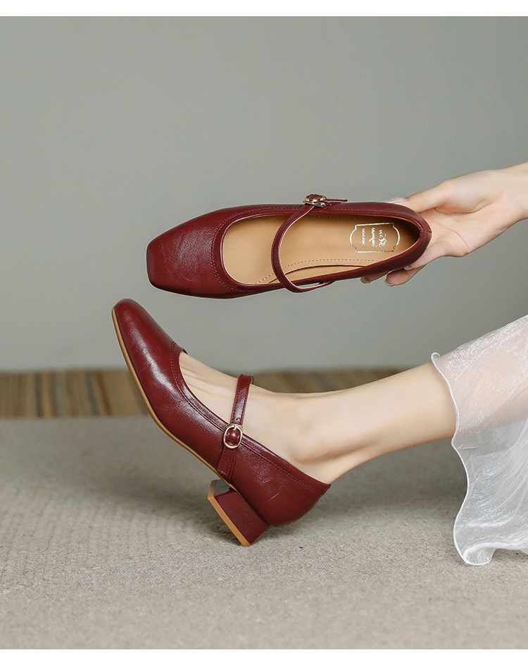 Brautschuhe im Mary Jane Retro Style Brautschuhe im Mary Jane Retro Style