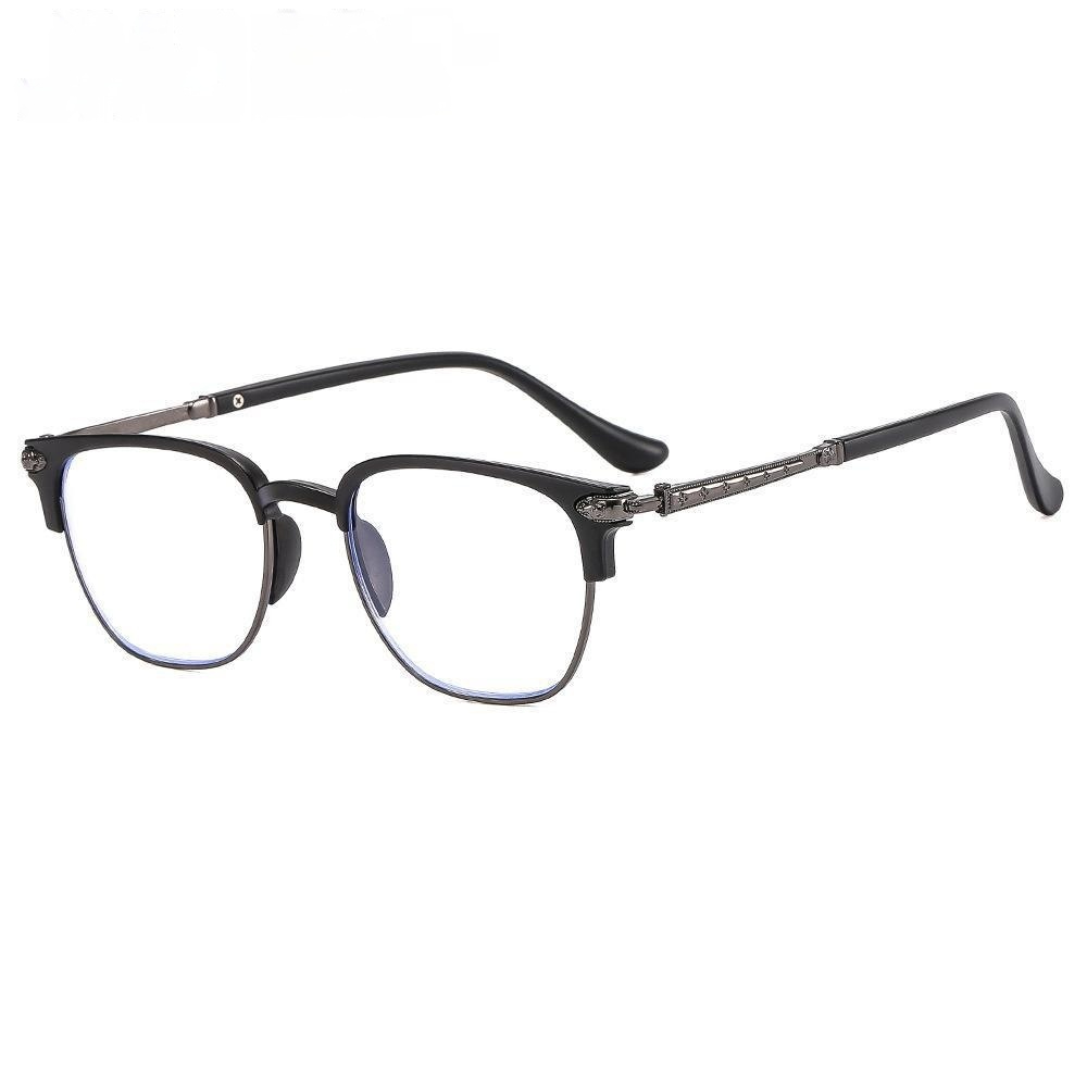 High-End Large-Framed Blue-Light-Blocking Glasses For Middle-Aged And Senior Men