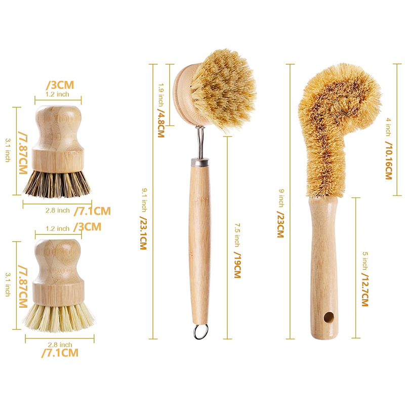Non-stick Oil-free Household Bowl And Dish Brush For Washing Fruits And Vegetables
