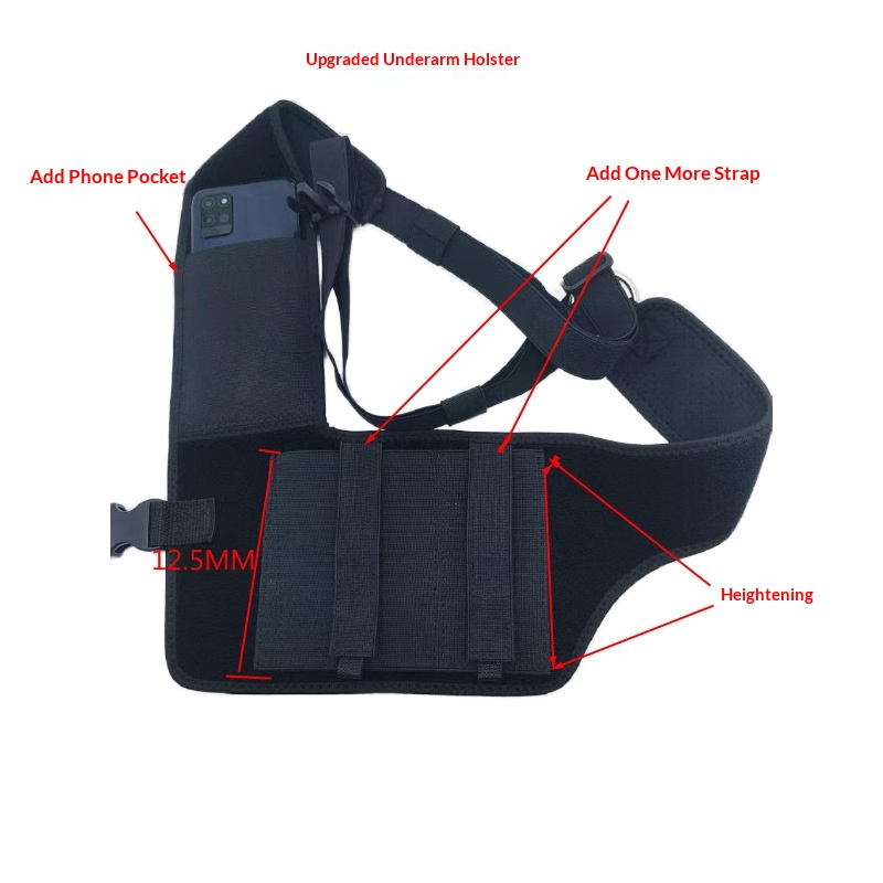 Dive-material Invisible Tactical Pistol Holster
