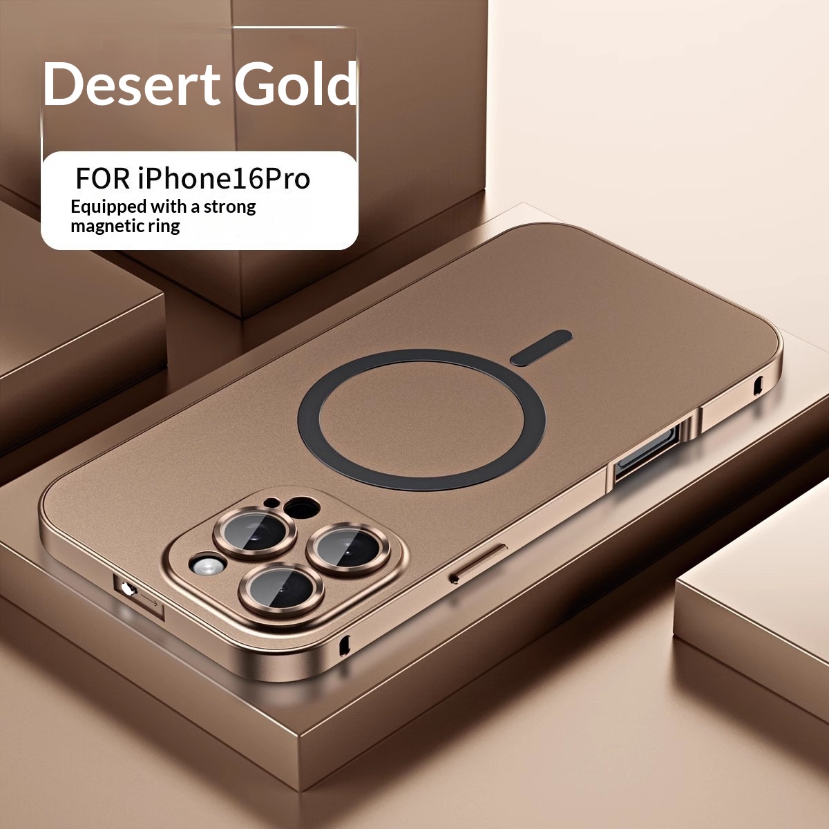 Full-coverage Phone Case With A Magnetic Snap Closure For Wireless Charging