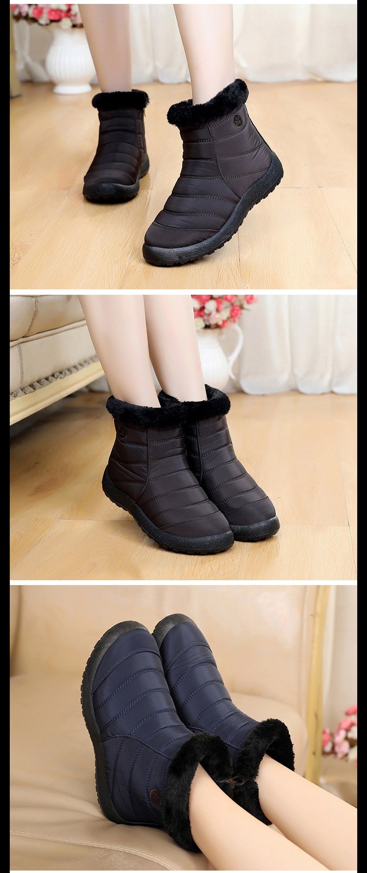 Women’s Thickened Cotton Snow Boots