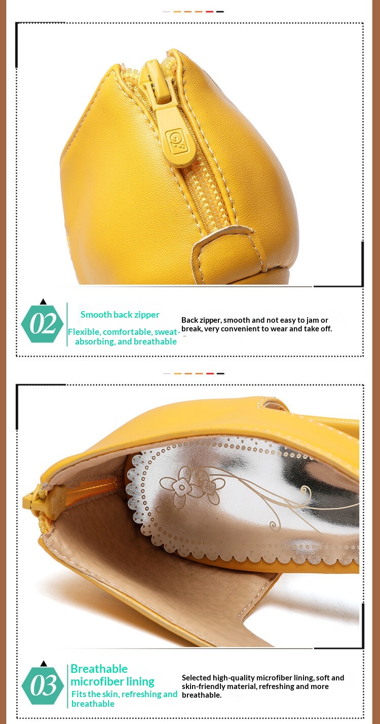 Brautschuhe mit Fersenverschluss und Plateau Brautschuhe mit Fersenverschluss und Plateau