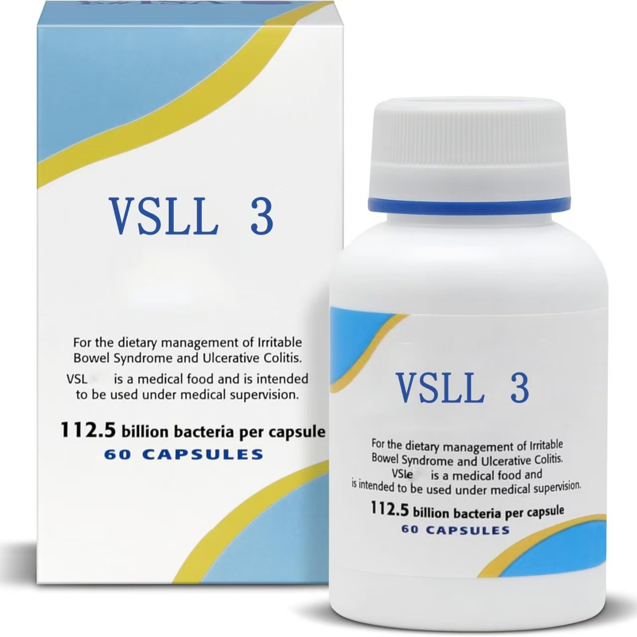 60 Capsules Per Bottle Probiotic Capsules