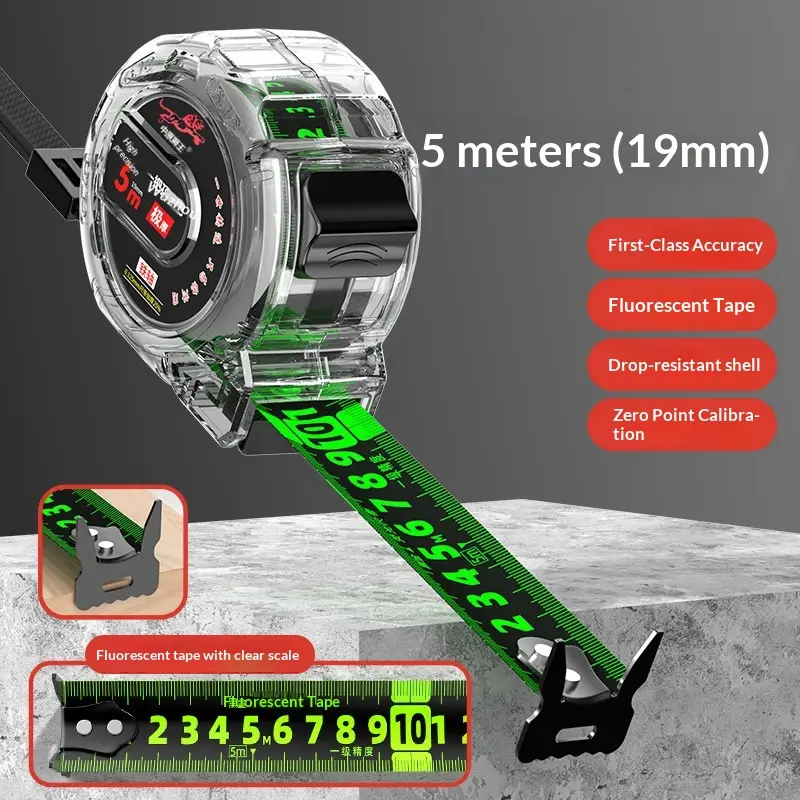 10-meter Stainless Steel Drop-resistant Tape Measure
