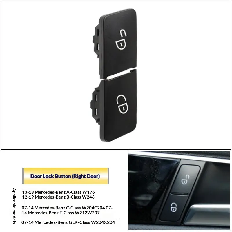 Door Lock Button Central Locking Lock