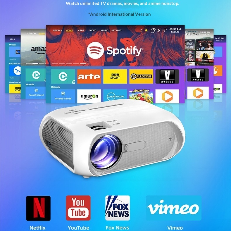 Home Portable T9 T5S HD Projector