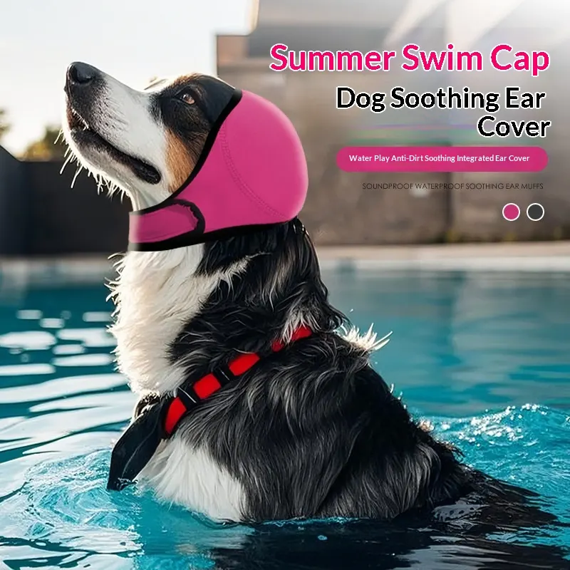 Swim-Proof Head Cover for Pet Dogs in Fall