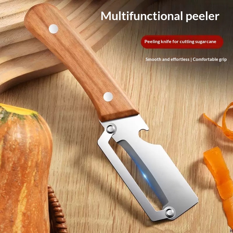 Thickened Multi-functional Stainless Steel Peeler