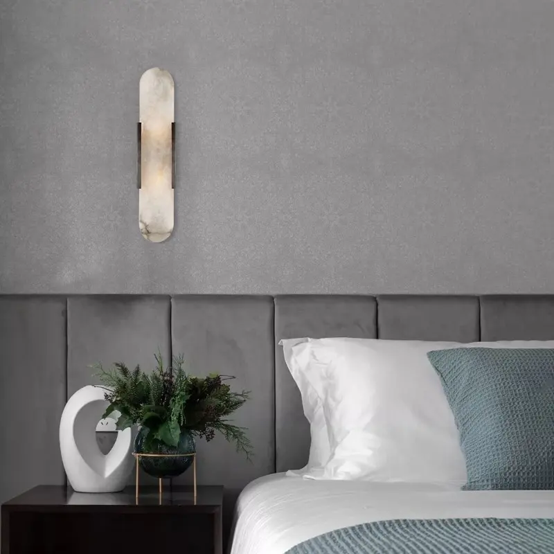 Light-luxury Natural Marble Wall Sconce