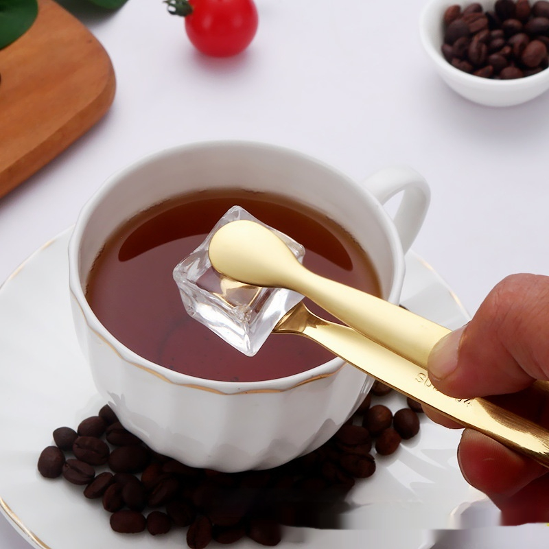 Stainless steel sugar tongs with thickened design and no