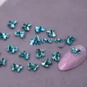 Colorful Rhinestone Bow For DIY Nail Art Decoration view 3