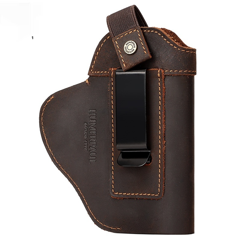 Top-grade Cowhide Holster Featuring A Concealed Adjustable Waist-hang Design - Image 2