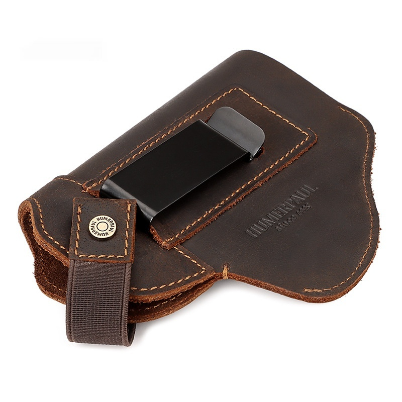 Top-grade Cowhide Holster Featuring A Concealed Adjustable Waist-hang Design - Image 3