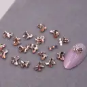 Colorful Rhinestone Bow For DIY Nail Art Decoration view 2