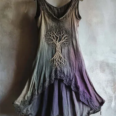 Spring Concise Commuter Artistic 3D Dress - 1Style-Xl